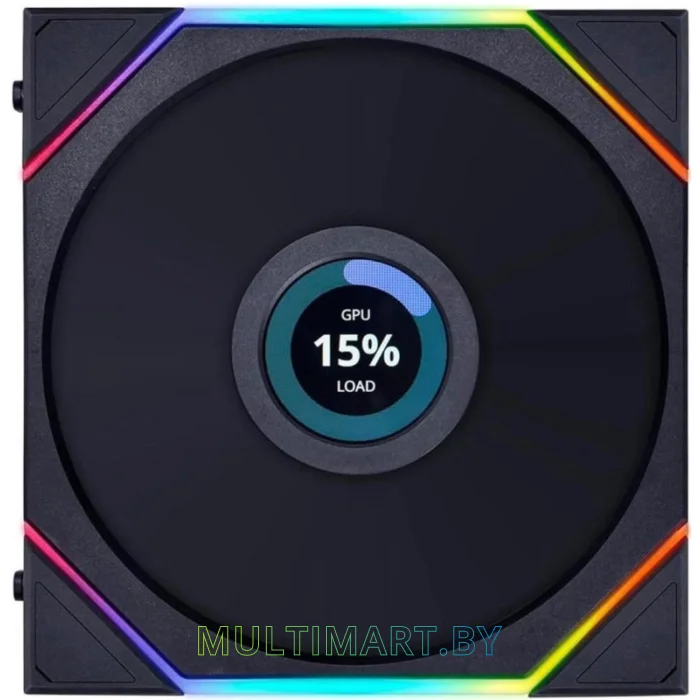 Вентилятор для корпуса Lian Li Uni Fan TL LCD 140 Reverse (G99.14RTLLCD1B.00)